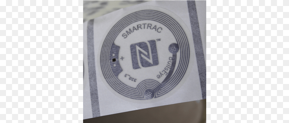 Bullseye Smartrac Nfc Stickers Clear Nxp Ntag213 Near Field Communication, Logo, Emblem, Symbol, Text Free Png