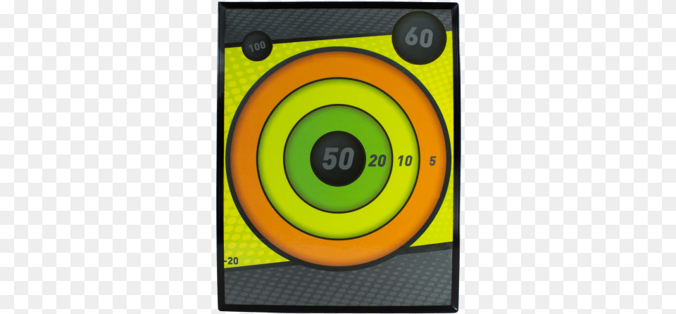 Bullseye Target Hog Wild Squeeze Popper With Bullseye Sticky Target, Electronics, Ipod, Speaker Free Png