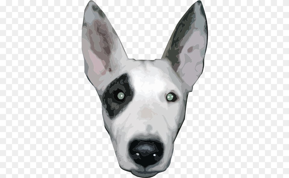 Bullterrier Head 5 Clip Art Cara De Perro, Animal, Pet, Mammal, Husky Free Png Download