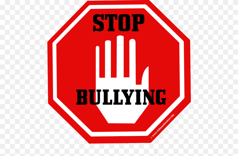 Bullying Transparent Anti Poster Stop Bullying Now, Road Sign, Sign, Symbol, Stopsign Png Image