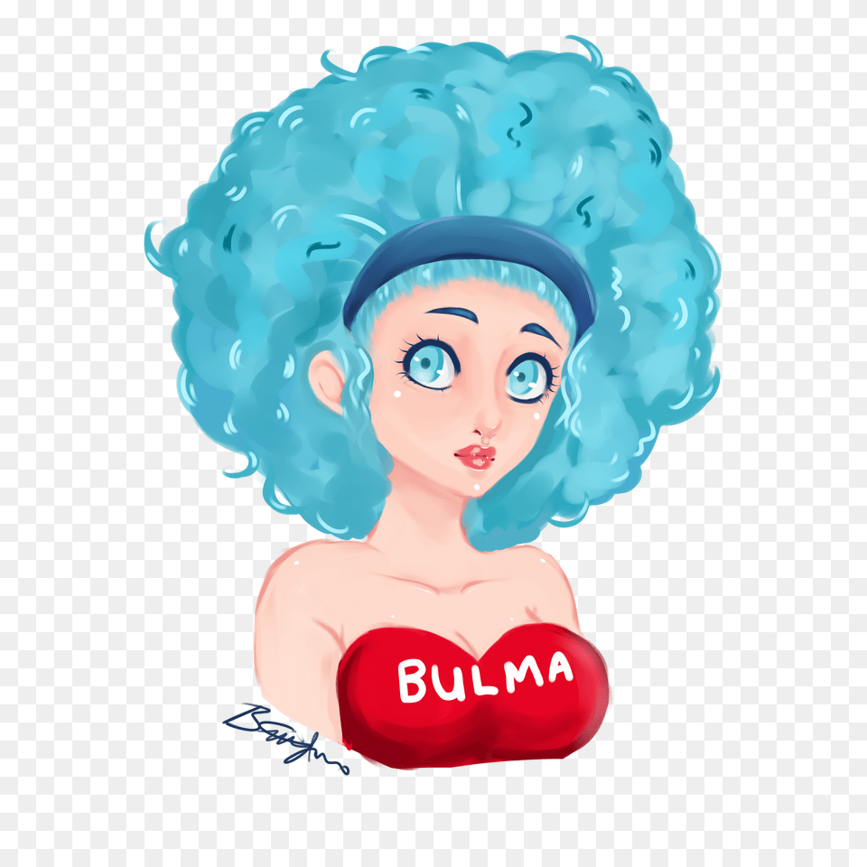 Bulma, Baby, Person, Face, Head Png Image