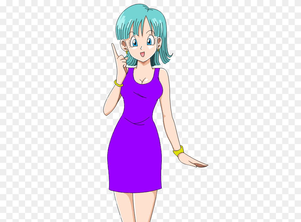 Bulma Bulma Dress, Book, Comics, Publication, Person Png Image