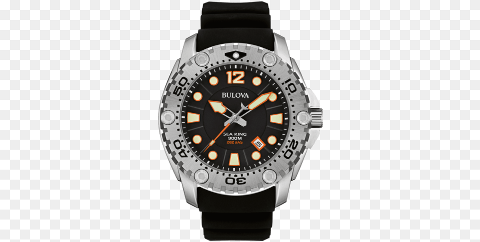 Bulova Watch Seaking Gents Bulova Sea King Uhf 96b228 Watch, Arm, Body Part, Person, Wristwatch Free Png Download