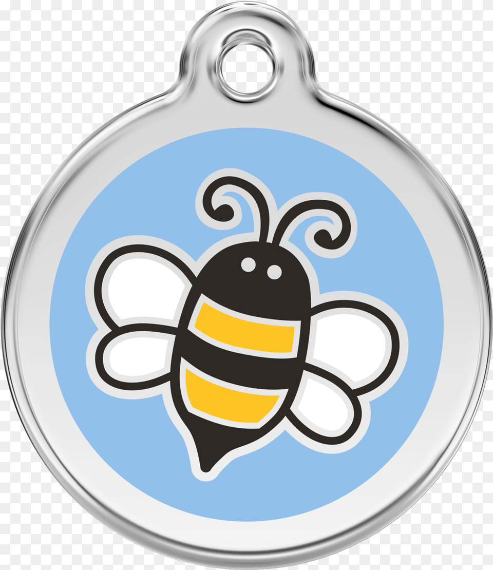 Bumble Bee Id Tag Lightning Bolt Dog Collar, Pottery, Animal, Insect, Invertebrate Free Png