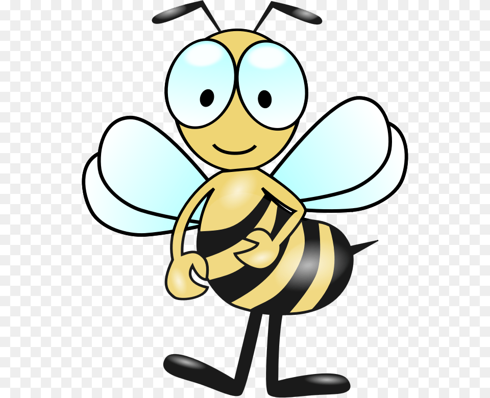 Bumble Bee To Use Download Clipart Bee Clipart Black And White, Animal, Invertebrate, Insect, Honey Bee Free Transparent Png