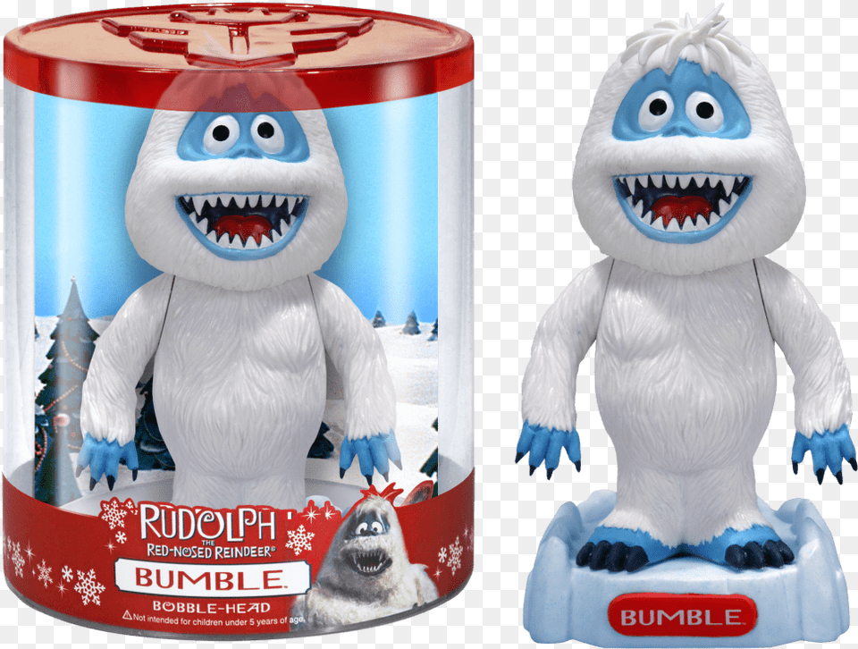 Bumble In Rudolph The Rednosed Reindeer, Toy, Plush, Face, Head Free Png Download