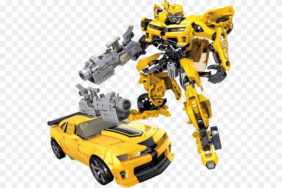 Bumblebee And Optimus Prime Action Figureaction Figuregamers Transformers 5 Bumblebee Figure, Animal, Invertebrate, Insect, Bee Free Png Download