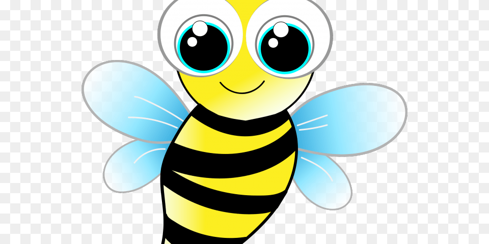 Bumblebee Clipart Friendly Bee Bee Clipart, Animal, Honey Bee, Insect, Invertebrate Free Transparent Png