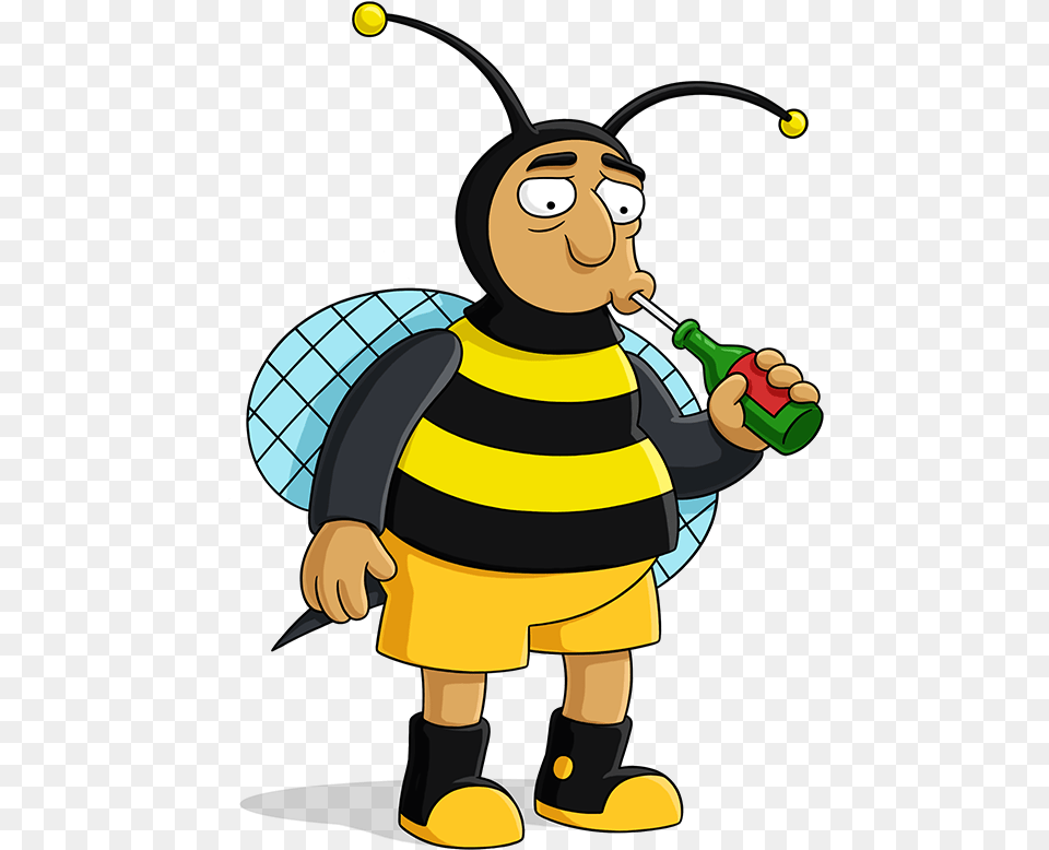 Bumblebee Man Simpsons Bumblebee Man, Baby, Person, Face, Head Free Png