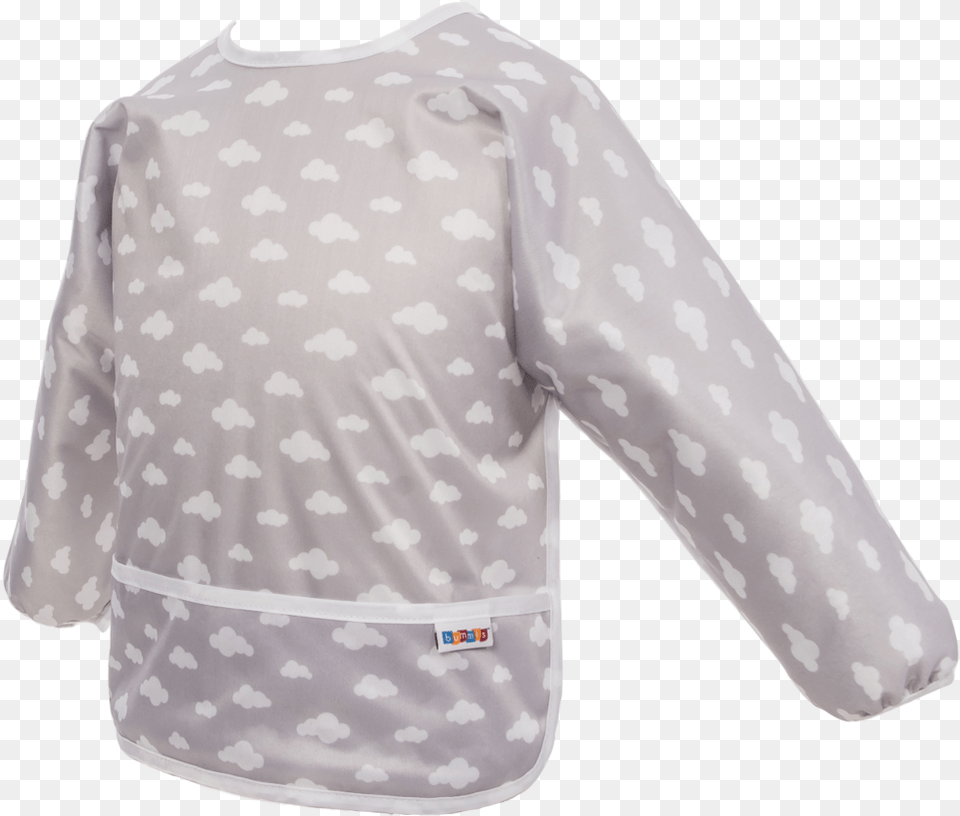 Bummis Best Ever Bib Polka Dot, Blouse, Clothing, Long Sleeve, Sleeve Free Png