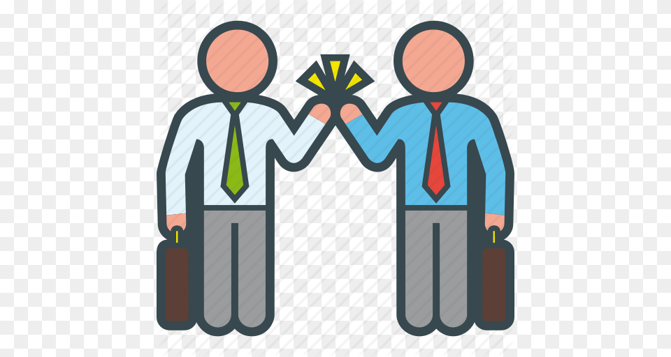 Bump Business Dap Deal Fist Pound Icon, Accessories, Formal Wear, Tie, Person Free Transparent Png