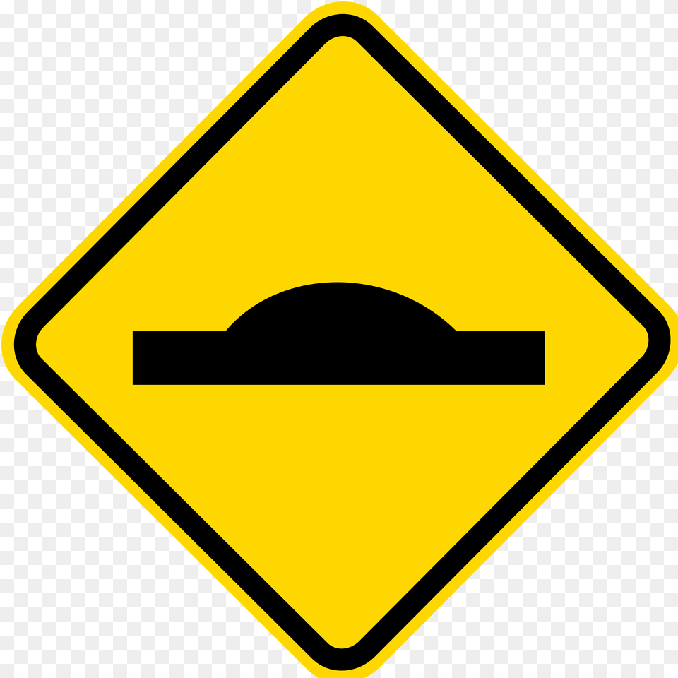 Bump In Road Sign In Brazil Clipart, Road Sign, Symbol Free Transparent Png