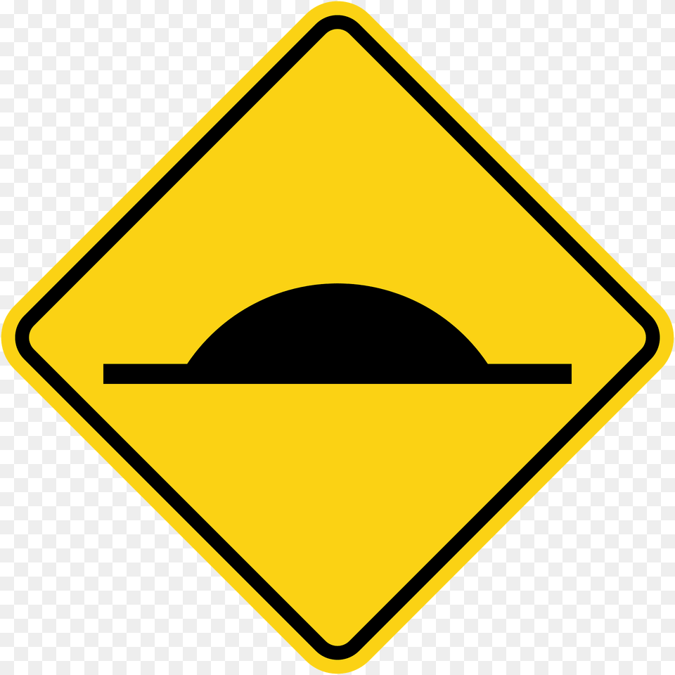 Bump In Road Sign In Canada Clipart, Symbol, Road Sign Free Transparent Png