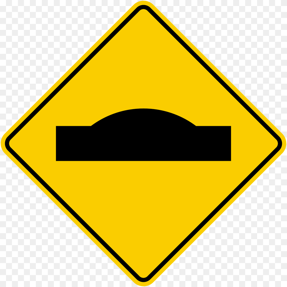 Bump In Road Sign In Colombia Clipart, Symbol, Road Sign Free Png