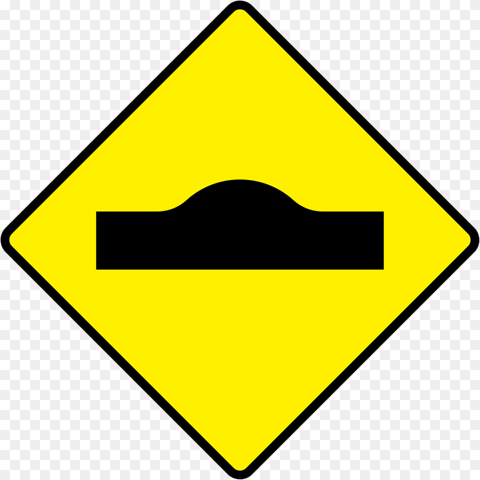 Bump In Road Sign In Ireland Clipart, Symbol, Road Sign, Disk Free Transparent Png