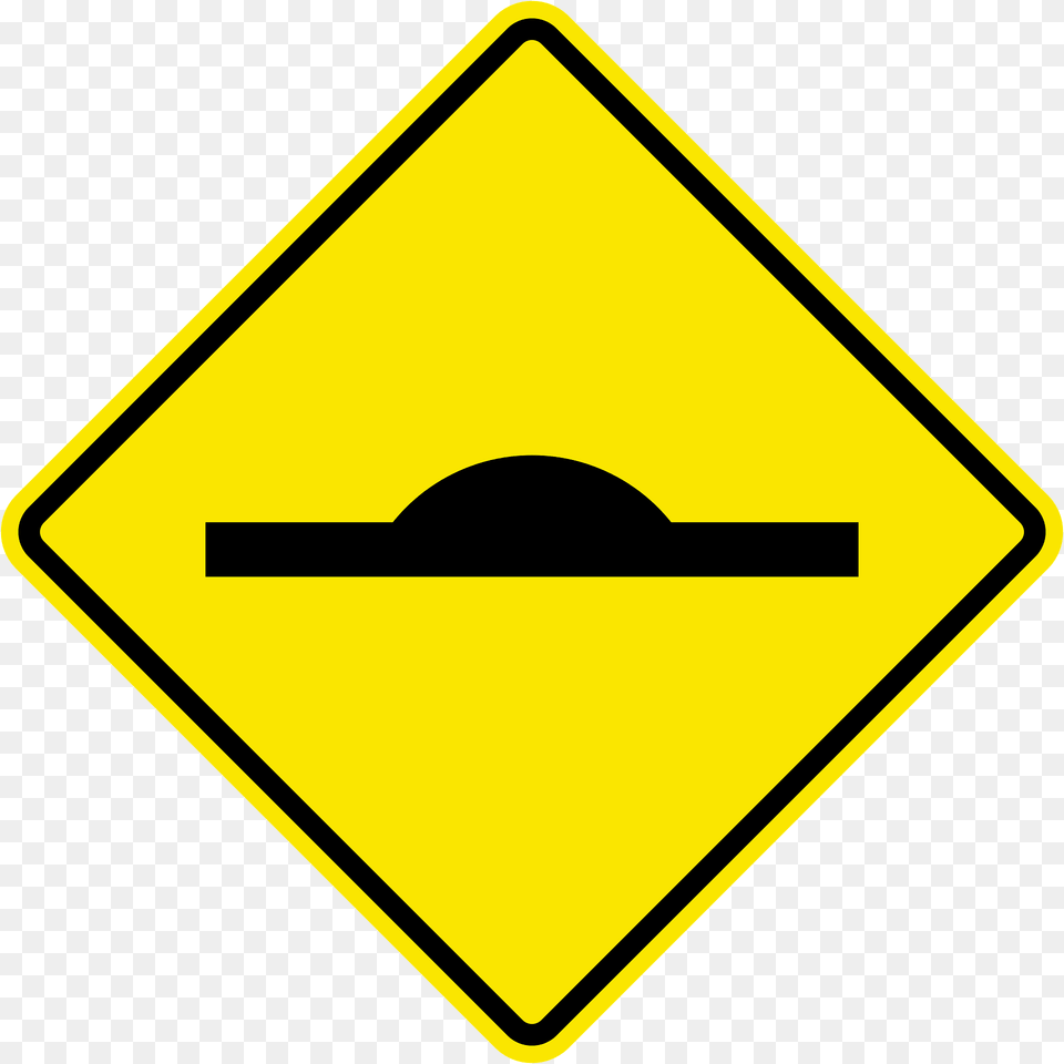 Bump In Road Sign In Jamaica Clipart, Symbol, Road Sign Png Image