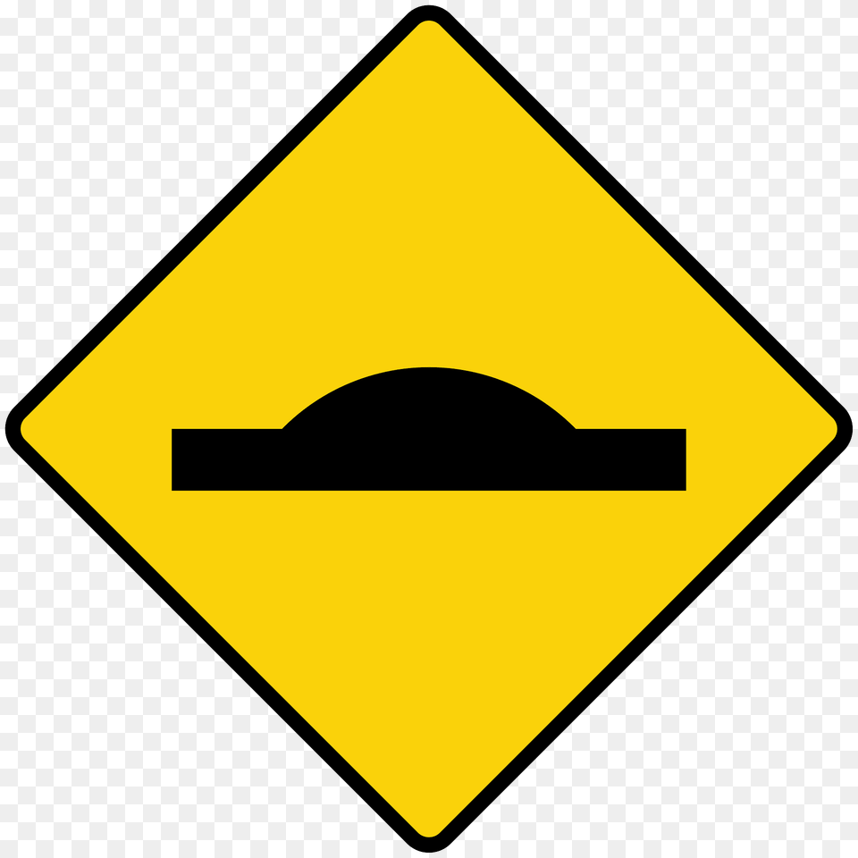Bump In Road Sign In Liberia Clipart, Symbol, Road Sign Free Png Download