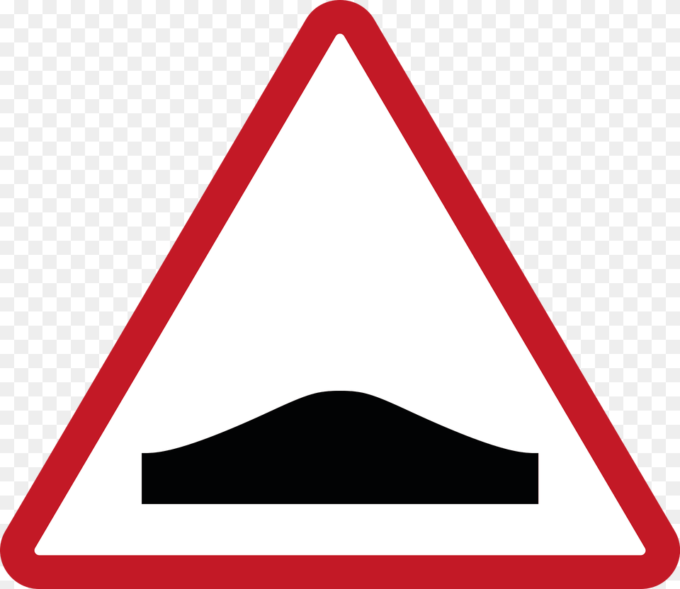 Bump In Road Sign In Philippines Clipart, Symbol, Triangle, Road Sign Free Png