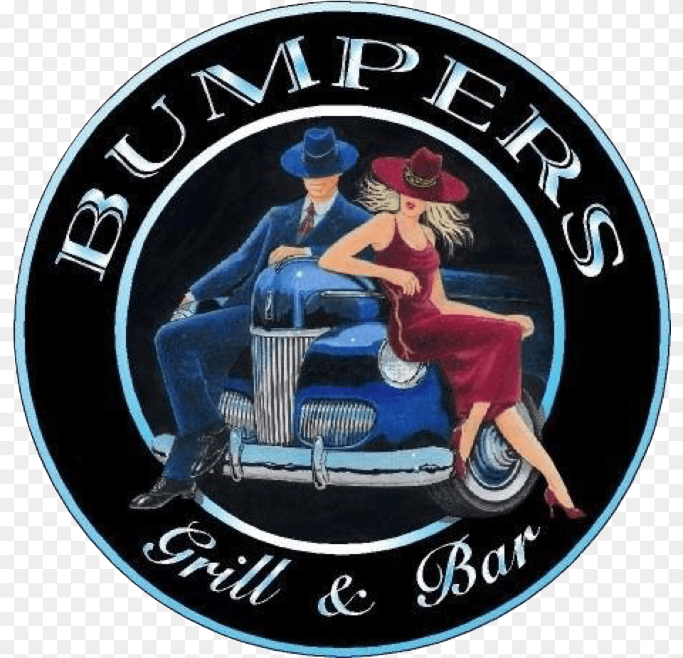 Bumpers Logo Circle, Adult, Female, Male, Man Free Transparent Png