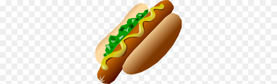 Bun Clipart, Food, Hot Dog Png