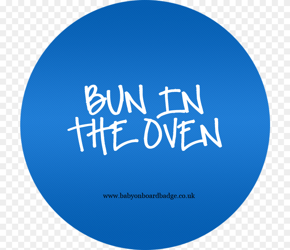 Bun In The Oven Badge Blue Icon Evropa, Advertisement, Poster, Disk, Book Png