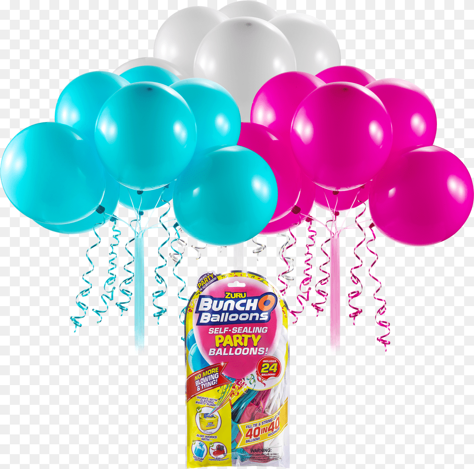 Bunch O Balloons Party Pump Free Transparent Png