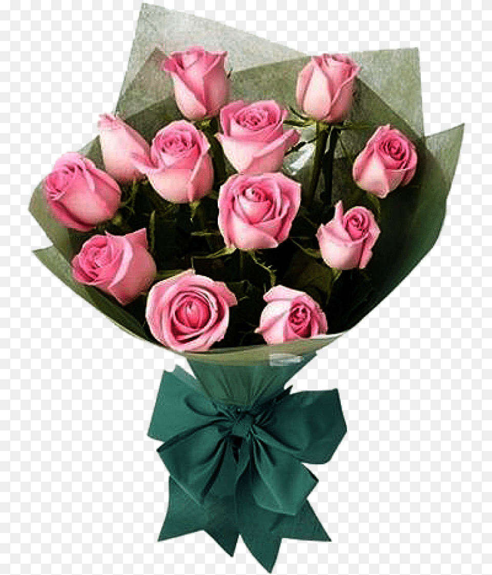 Bunch Of 20 Pink Roses Flower Bouquet, Flower Arrangement, Flower Bouquet, Plant, Rose Png Image