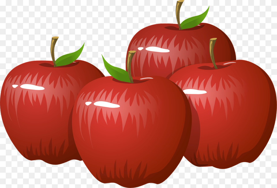 Bunch Of Apple Clipart, Food, Fruit, Plant, Produce Png