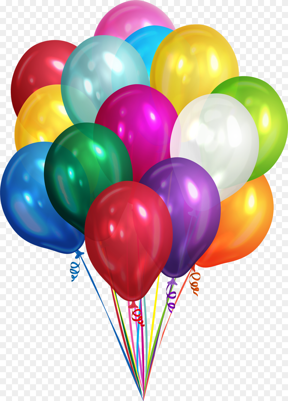 Bunch Of Balloons Transparent Free Png