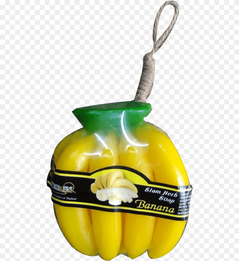 Bunch Of Banana Shaped Fruit Fragrance Soap, Food, Plant, Produce Free Png