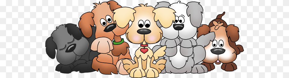 Bunch Of Clip Art Puppies, Baby, Face, Head, Person Free Png Download