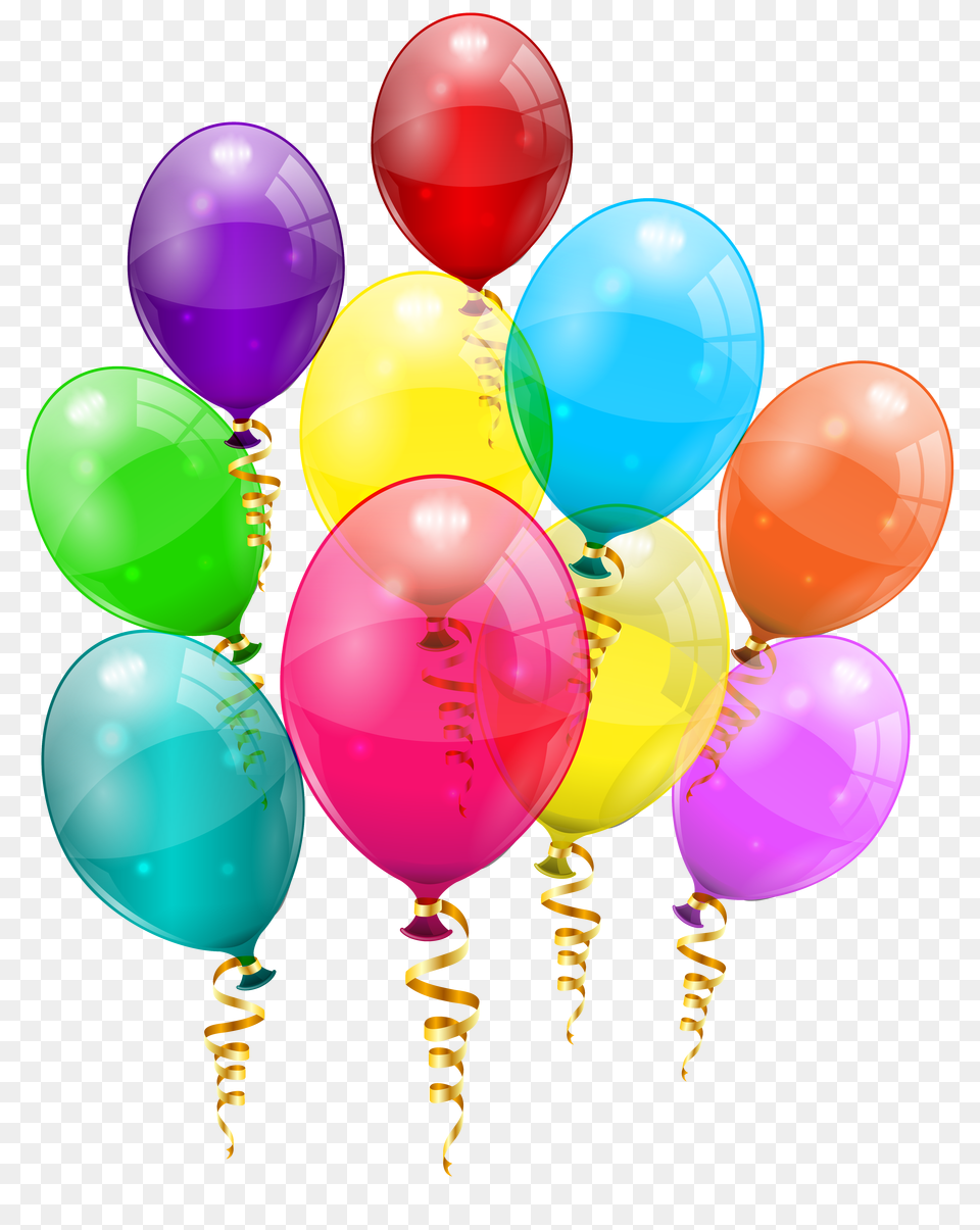 Bunch Of Colorful Balloons Clipart Gallery Free Transparent Png