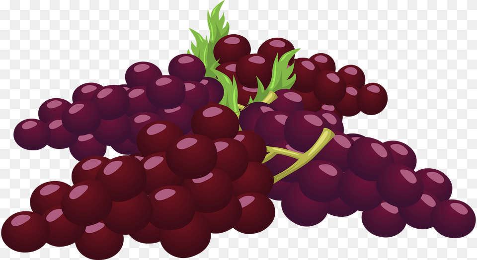 Bunch Of Grapes Clipart, Food, Fruit, Plant, Produce Free Transparent Png