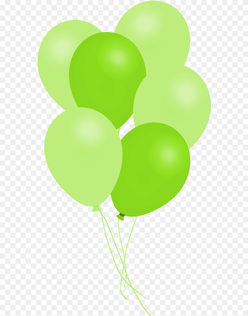 Bunch Of Green Balloons Balloon Free Transparent Png
