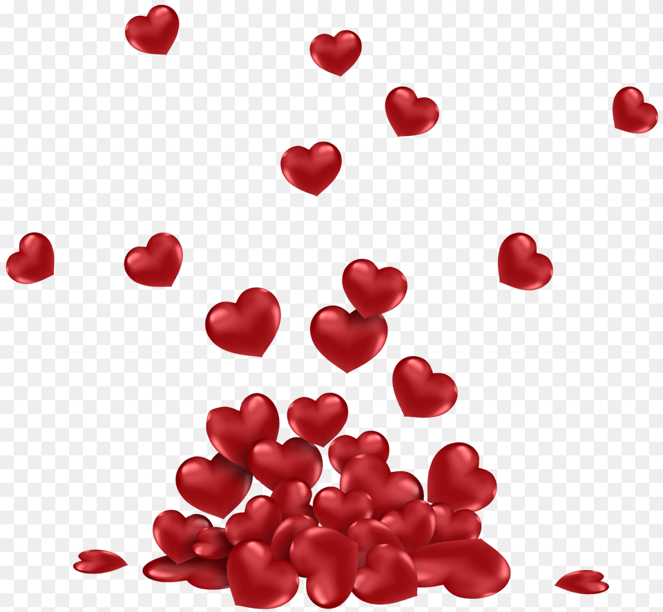 Bunch Of Hearts Png Image