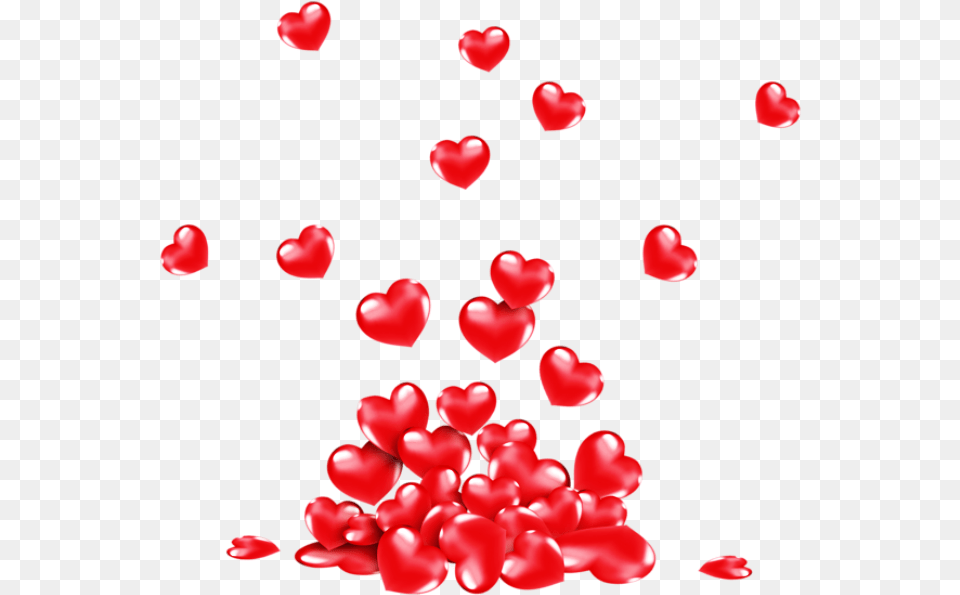 Bunch Of Hearts, Flower, Petal, Plant, Balloon Free Png Download