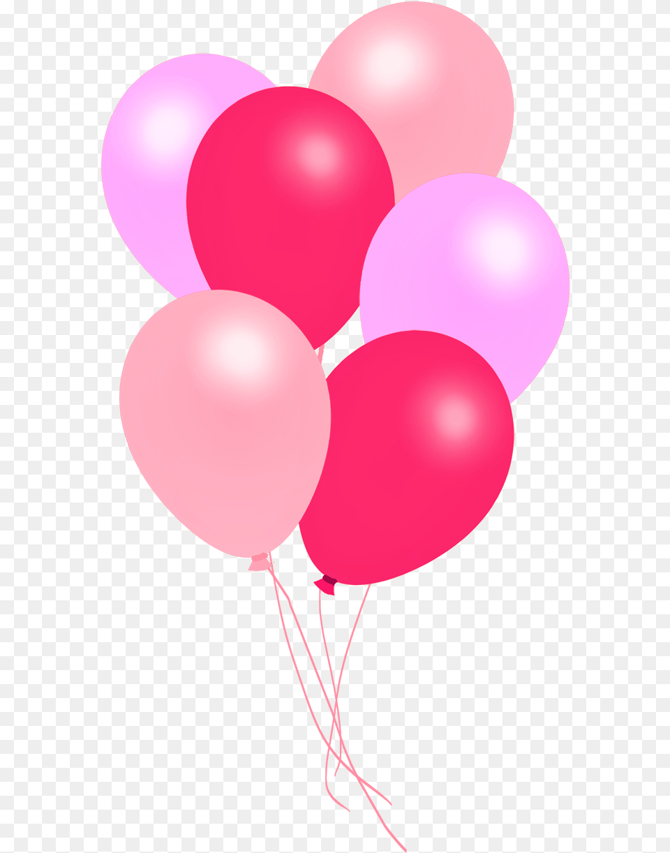Bunch Of Pink Balloons Balloon Free Png