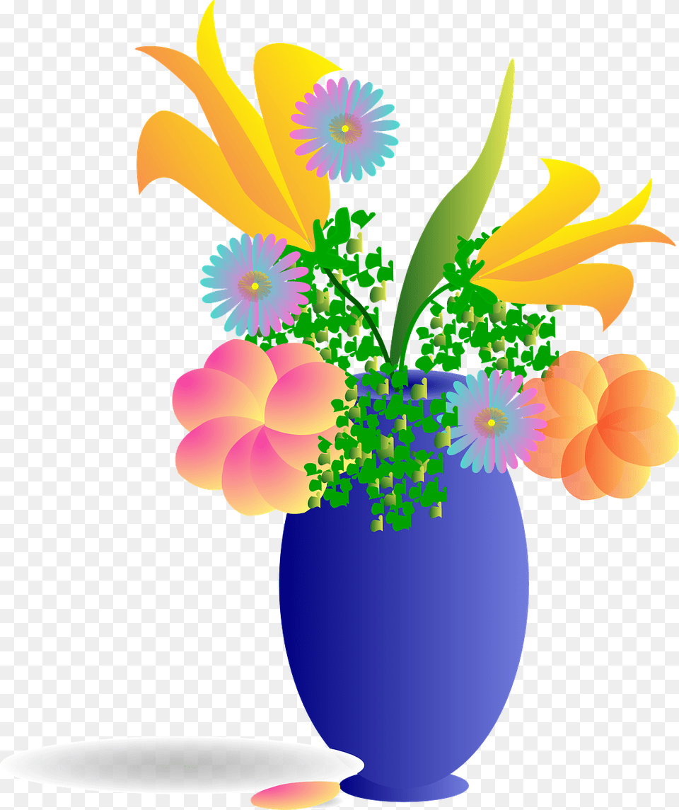 Bunches Of Flowers Clip Art, Pottery, Plant, Pattern, Jar Free Transparent Png