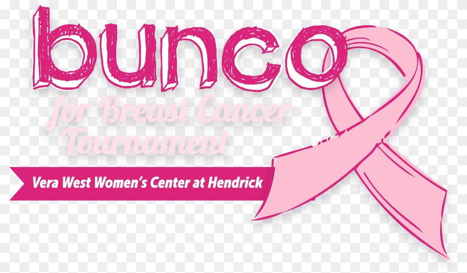 Bunco For Breast Cancer Logo, Purple, Advertisement Free Png