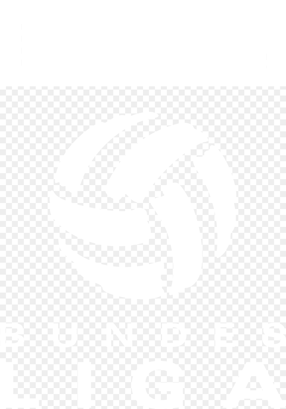 Bundesliga Logo Black And White Crowne Plaza White Logo, Body Part, Hand, Person, Stencil Png Image