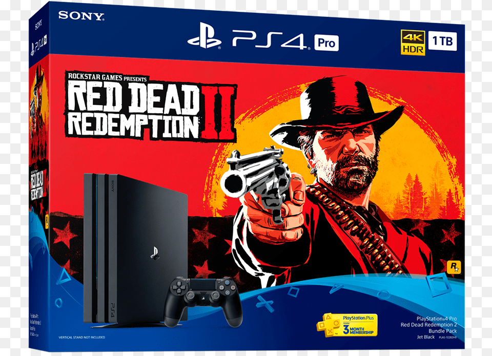 Bundle 2018 Red Dead Redemption 2 Bundle Pack 1400px Ps4 Pro Red Dead Redemption 2 Bundle, Weapon, Firearm, Person, Man Free Transparent Png