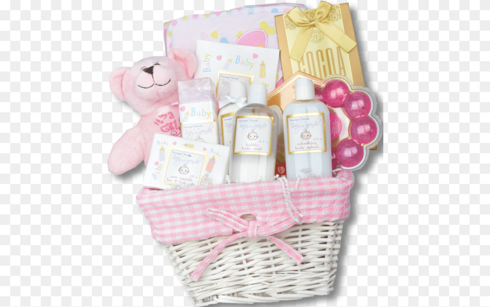 Bundle Of Girl Gift Basket Free Png Download