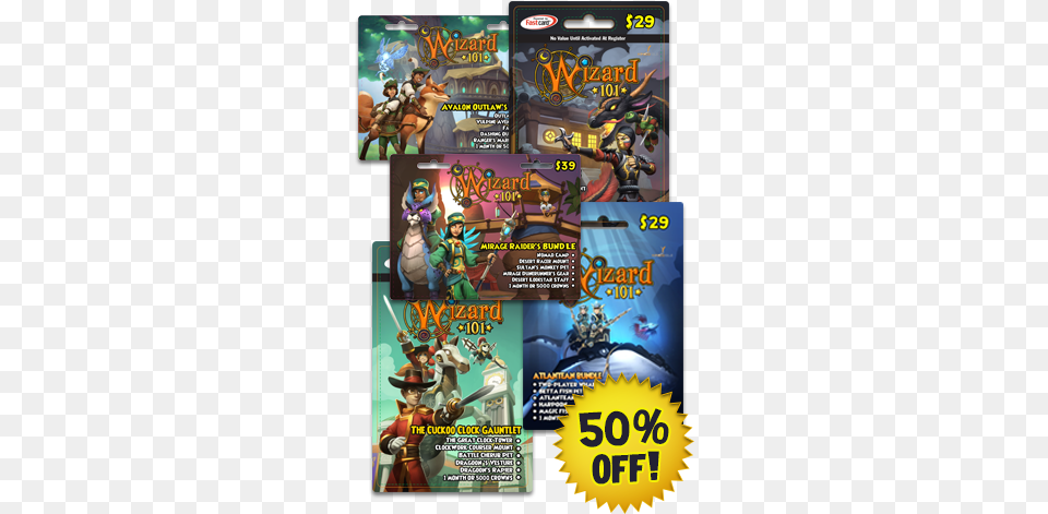 Bundle Sale Wizard101 Hawk Rider Bundle, Book, Comics, Publication, Adult Free Png