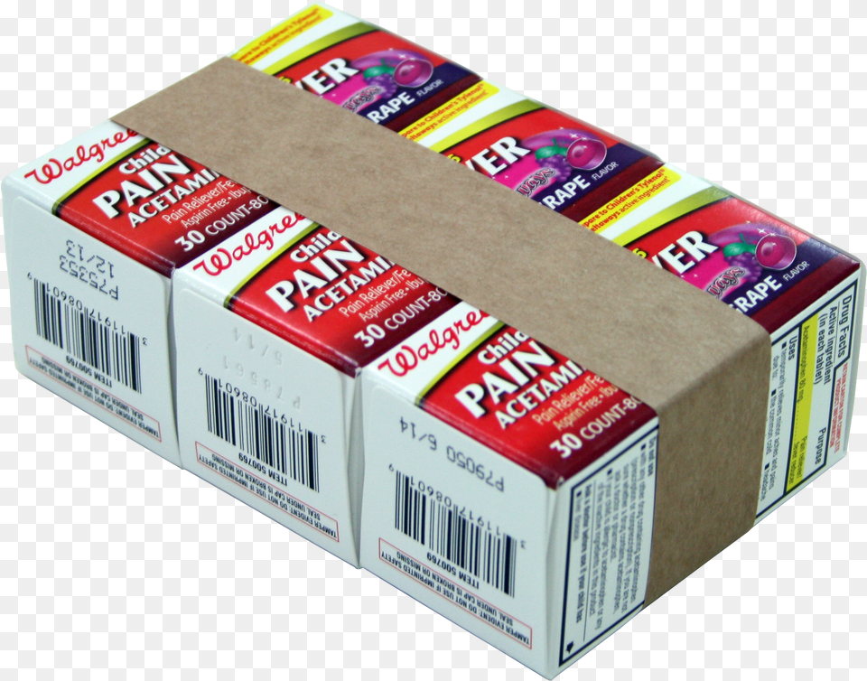 Bundled Tylenol Healthcare Packaging, Box, Gum, Cardboard, Carton Free Png