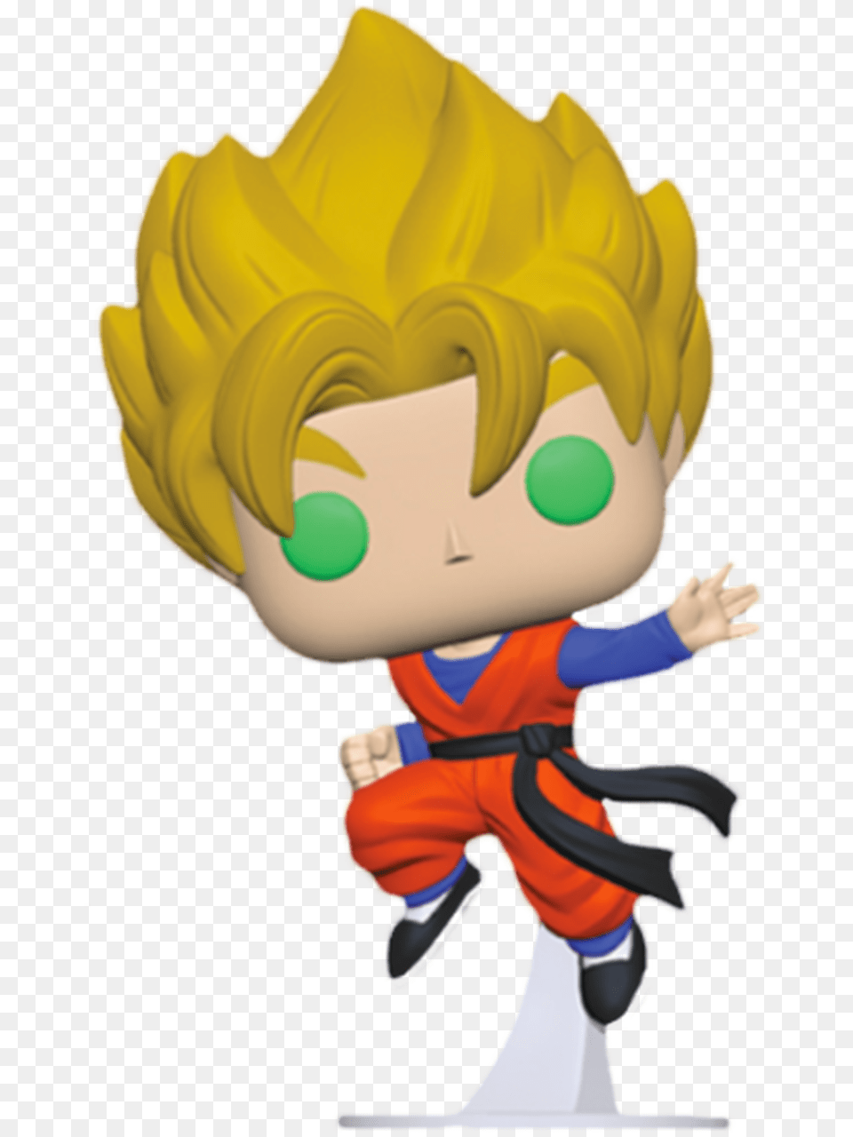 Bundled With Pop Box Protector Case Anime Dragon Ball Super Super Saiyan 3 Gotenks Funko Pop, Baby, Person Png Image