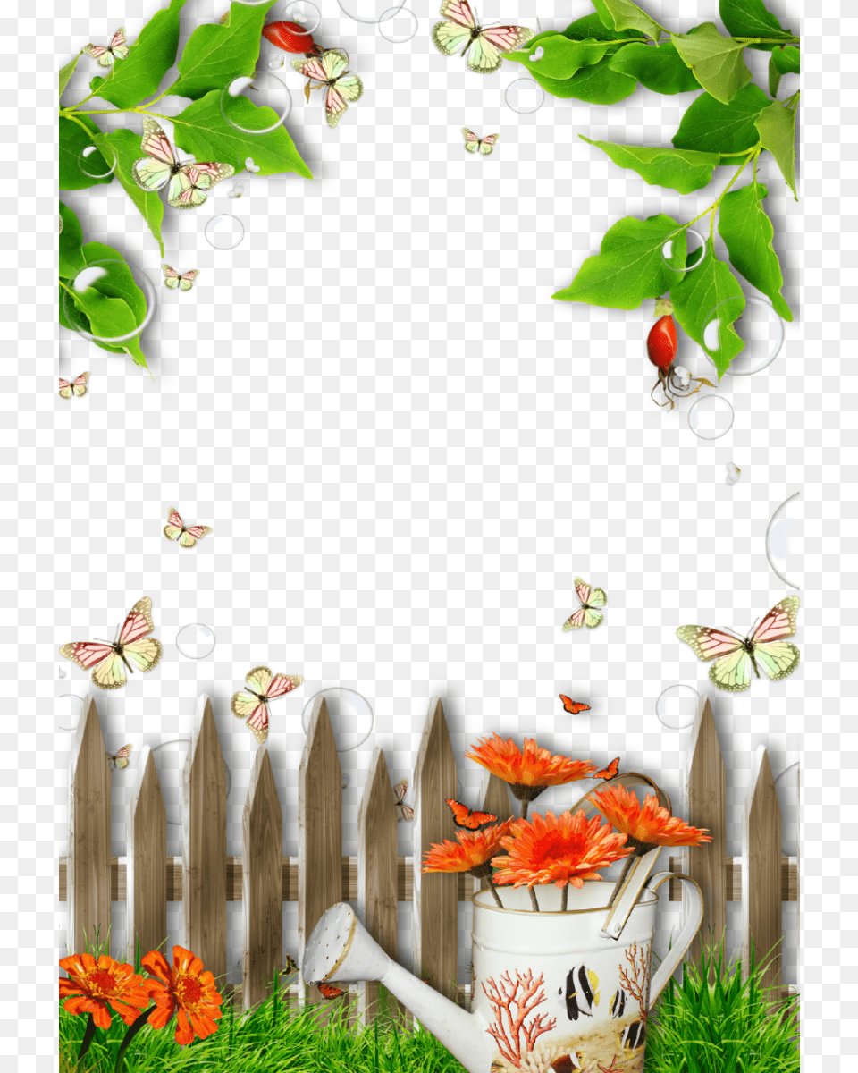 Bunga 57, Fence, Leaf, Plant, Flower Png Image