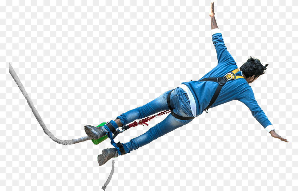 Bungee Jump Business, Outdoors, Person, Adventure, Leisure Activities Free Png Download