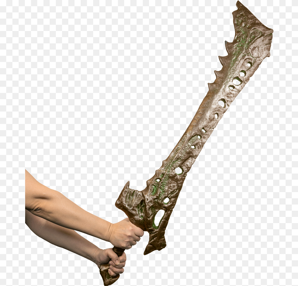 Bungie Rewards Pit Of Heresy Relic Sword Foam Replica Destiny 2 Hive Sword Replica, Bronze, Weapon, Blade, Dagger Free Transparent Png