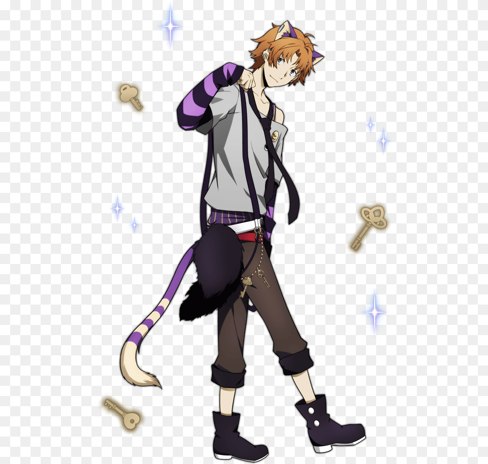 Bungo Stray Dogs Bungou Stray Dogs Tanizaki Cat, Book, Comics, Publication, Person Free Png