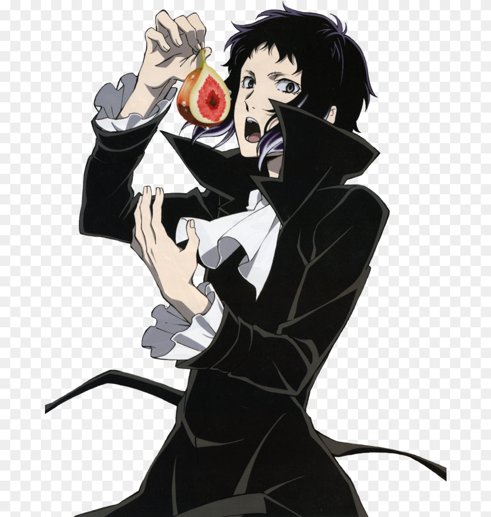 Bungou Stray Dogs Clipart Akutagawa Ryunosuke Bungou No Stray Dogs, Book, Comics, Publication, Person Free Transparent Png